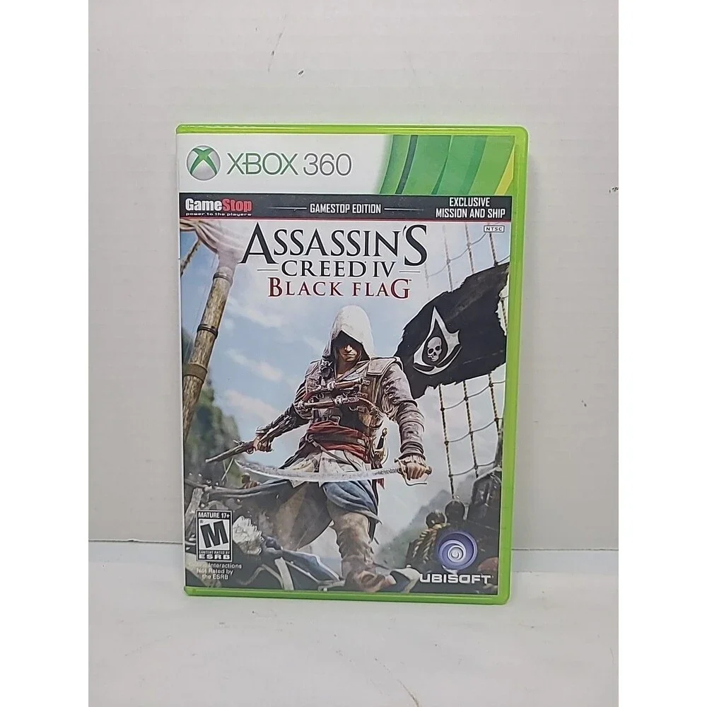 Assassin's Creed IV: Black Flag (Microsoft Xbox 360, 2013) CIB